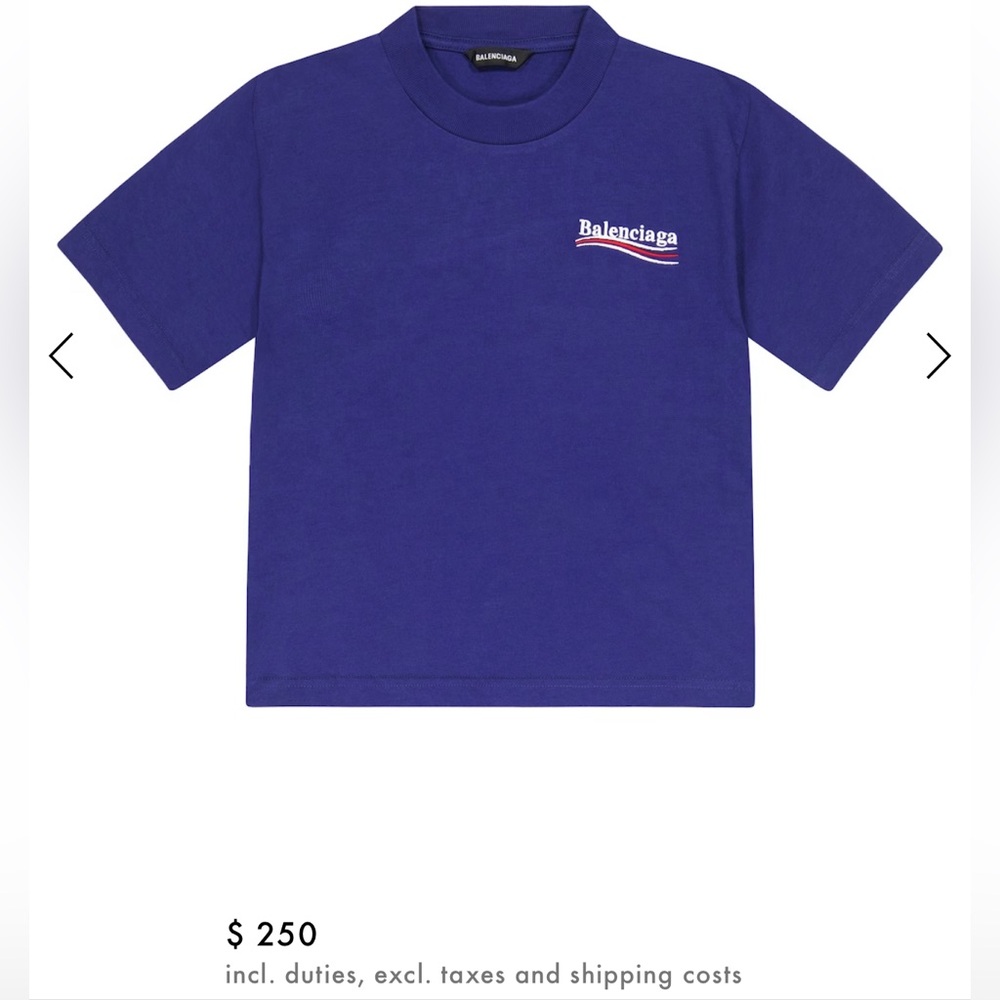 Balenciaga tshirt
